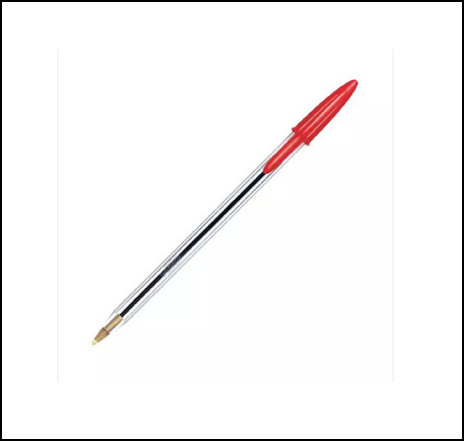 PLUMA PUNTO MEDIANO ROJO en INTERNET AROM Coyoacán